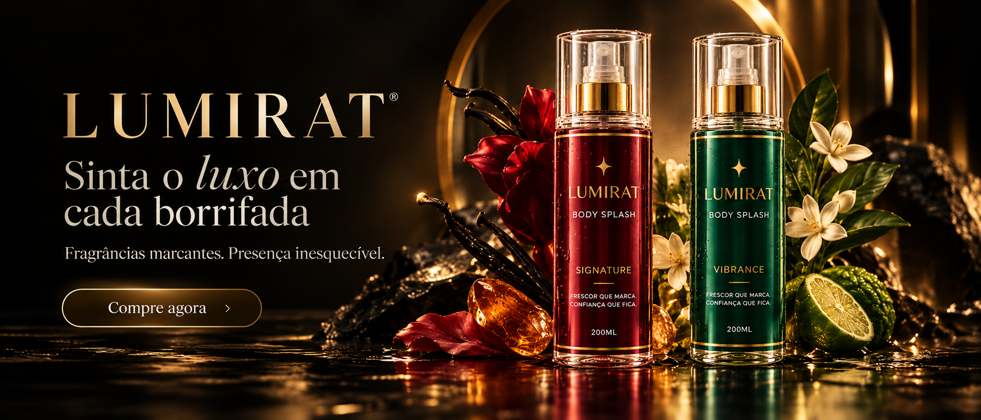 Lumirat: luxo em cada borrifada